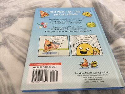 Pizza and Taco: Who's the Best? - 0593123301, hardcover, Stephen