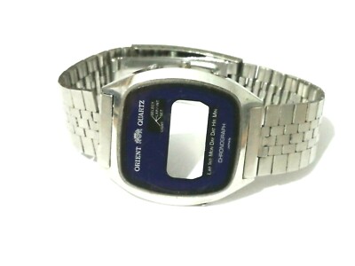 Box / Case ORIENT QUARTZ CHRONOGRAPH Original Edelstahl