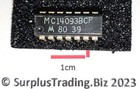 Motorola MC14093BCP Quad 2 IP NAND Schmitt Trigger DIP14