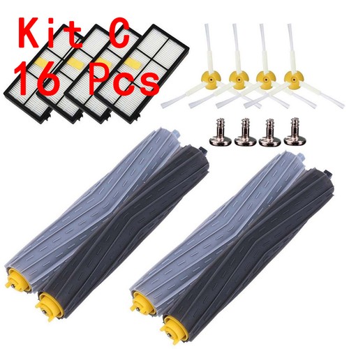 For iRobot Roomba Filters 800&900 Series Part Kit 850 890 860 980 Vacuum Brush - Picture 11 of 13
