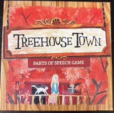 Treehouse Town Parts of Speech Game Good & Beautiful homeschool COMPLETE & MINT!