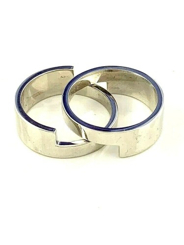 Authentic Gucci Double Band Ring in 18K 