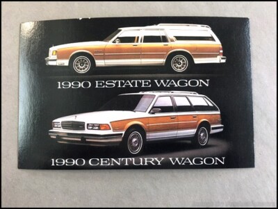 1990 Buick Estate Wagon 1-page Car Photo Post Card Postcard (2)
