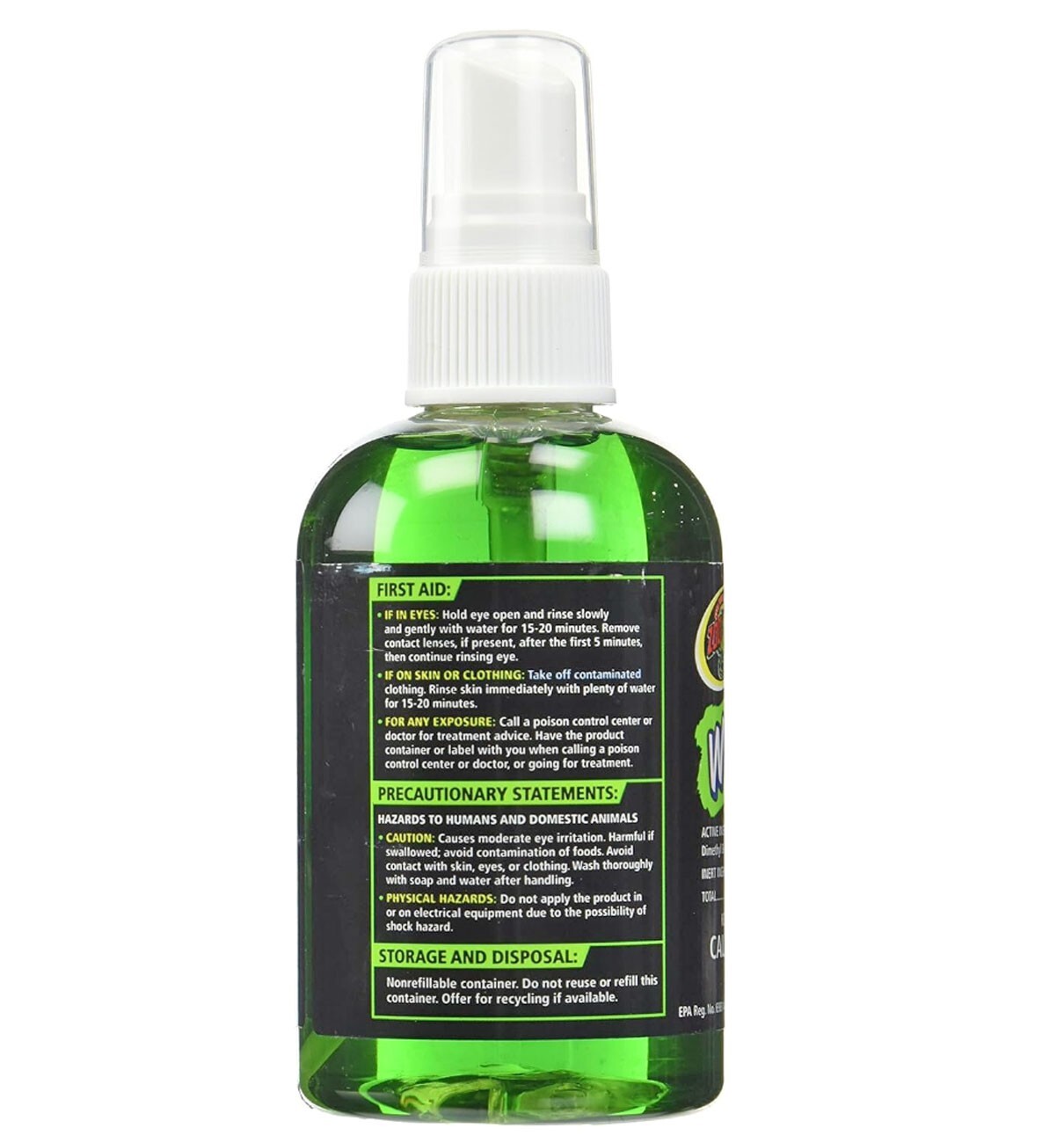2 New 4.25 fl oz Bottles Zoo Med Wipe Out 1  Terrarium & Small Animal Cleaner