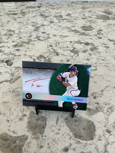 2024 Topps Diamond Icons Trea Turner Auto #5/15