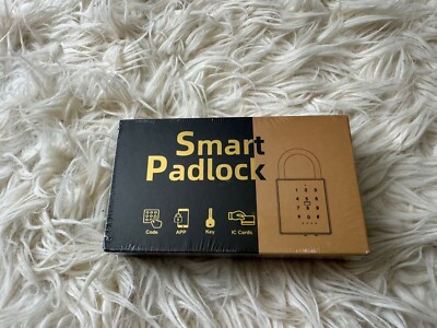 Heavy Duty Smart Padlock, Bluetooth with Code, APP, Key, IC Cards