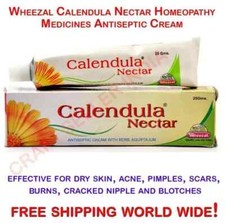 Calendula Nectar Marigold Homeopathic Ointment Cream 25 g By Wheezal -Pack of 2