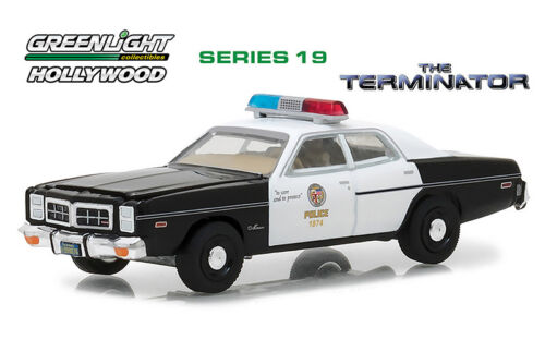 dodge monaco diecast car 5 Dodge Monaco Police Car from The Movie Terminator 5/5 Scale Diecast  Car