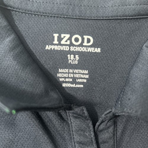 IZOD Dress Girls 18.5 Plus Navy Schoolwear Uniform - Picture 6 of 8