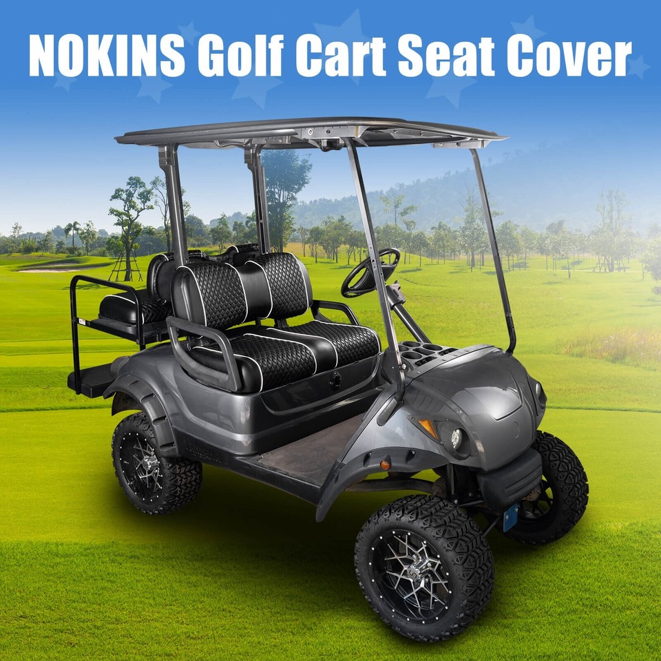 NOKINS Yamaha Sitzbezug Mit Diamantmuster – Vinyl, Für Drive/Drive 2 & Easy Montage NOKINS Yamaha Sitzbezug Mit Diamantmuster – Vinyl, Für Drive/Drive 2 & Easy Montage