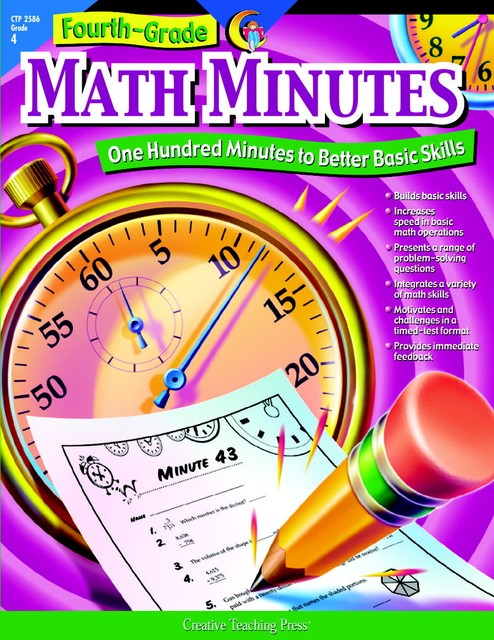 Creative Teaching Press Fourth-gr Math Minutes 2586 for sale online | eBay