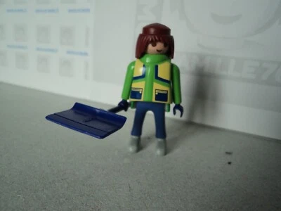 PLAYMOBIL vintage city exploration polaire homme pelle du set 3191 de 2004 - Photo 1/4