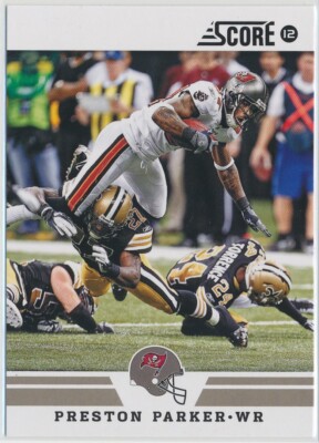 Preston Parker - Tampa Bay Buccaneers - 2012 Panini Score Football - Base - #130