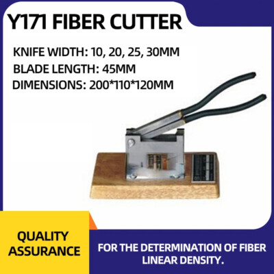 Y171Fiber Cutter Textile Instrument Lab Yarn Cutting Machine Industry Machinery