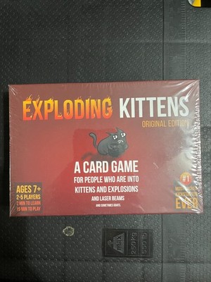 EXPLODING KITTENS Card Game Original Edition New Sealed 