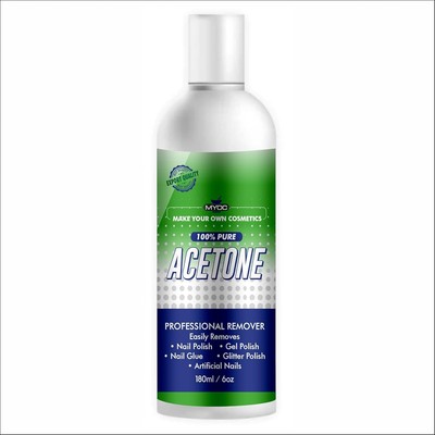 Acetone Nail Polish Remover 180ml/6OzProfessional Strength For Natural,Gel Nail.
