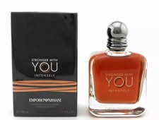Armani Stronger With You Intensely Eau De Parfum Spray 3.3oz for Men New in Box.