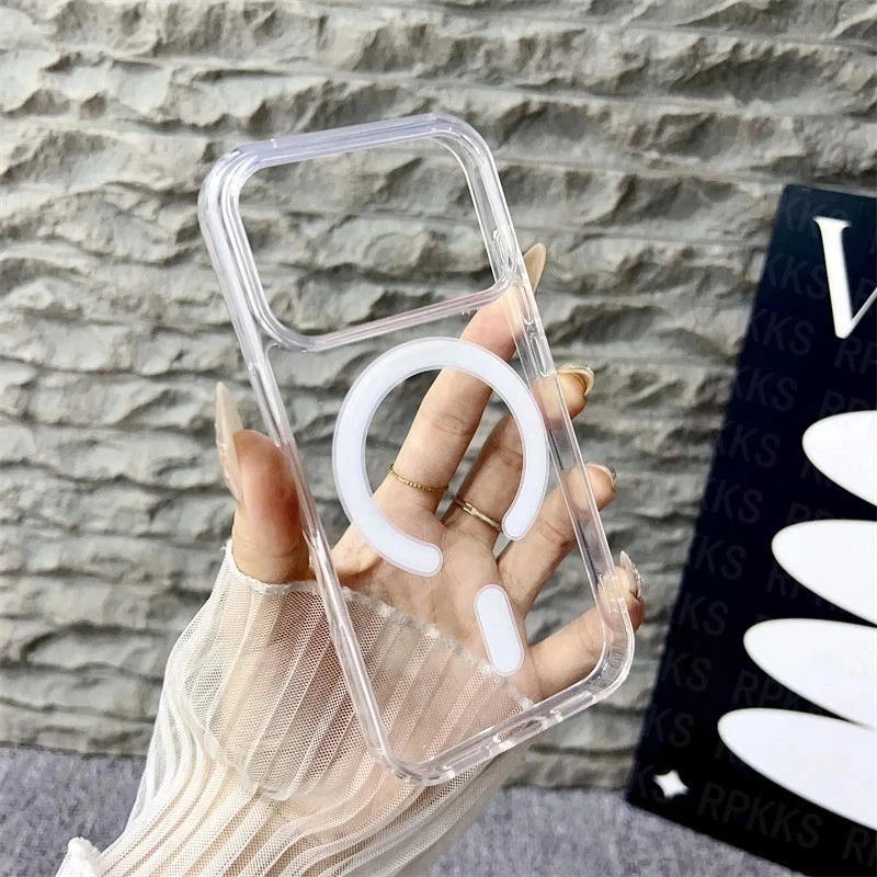 Original for Magsafe Magnetic Case for iPhone 17 16 15 14 13 12 Air Pro Max Cove - Image 4 of 4