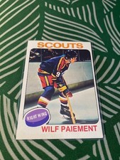 1975-76 Topps - Wilf Paiement #195 - FREE SHIPPING