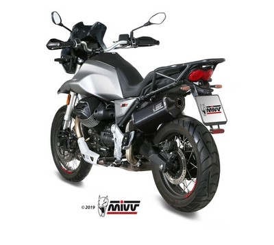 4237-Escape moto posicion STANDARD SPORT SLIP-ON compatible con GUZZI V85 850