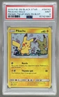 157421867 Pikachu 2016 Pokemon SM Black Star Promos #SM162 PSA 9