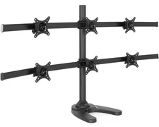 VIVO Hex Computer Monitor Desk Mount Stand, Heavy Duty, 6 Screens up to 27"