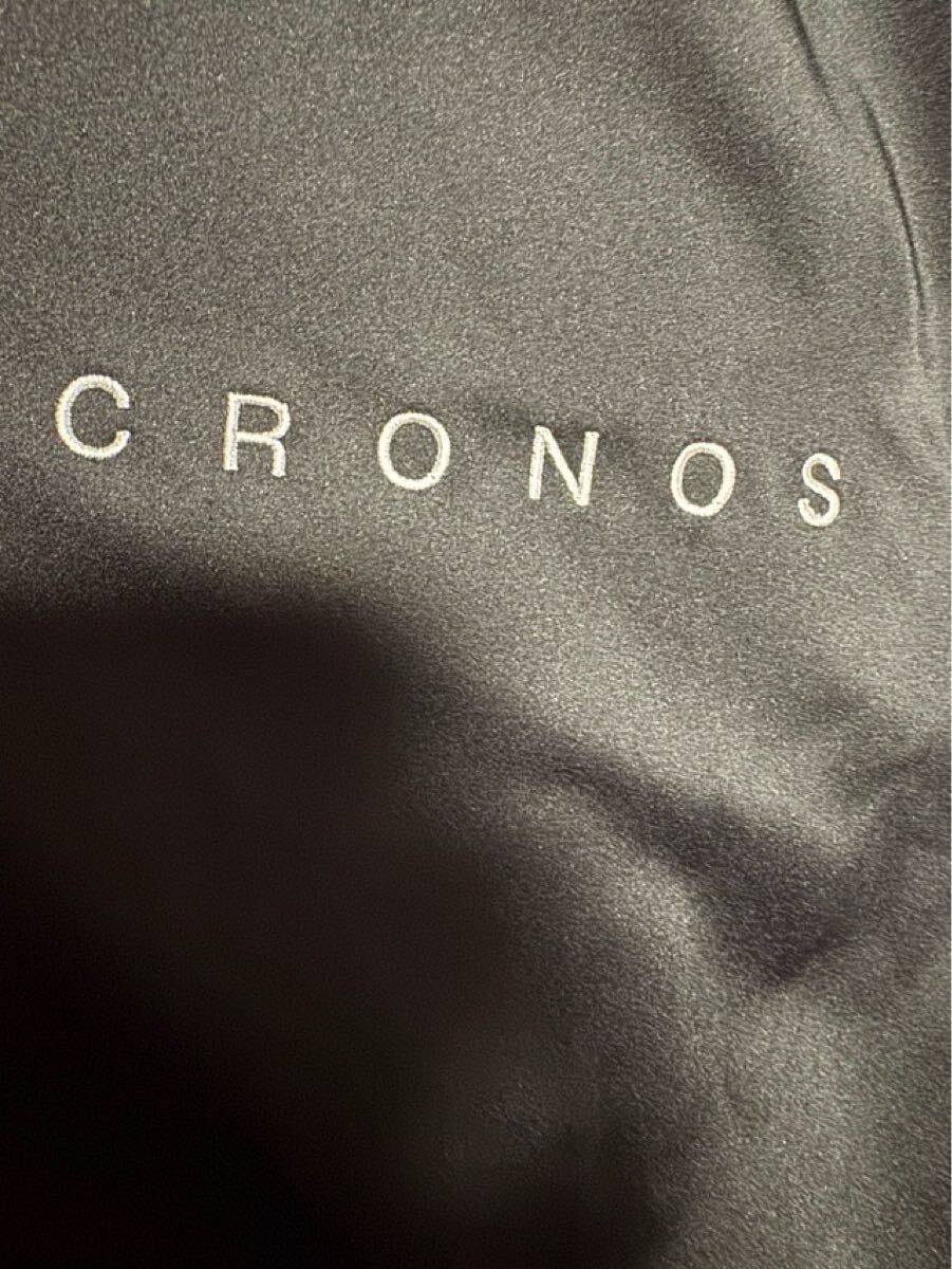CRONOS stadium jacket nylon jacket black and whit… - image 5