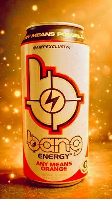 Bang AMP (Any MeansPossible) Any Means Orange 16 fl oz 1 PT 473 mL