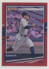 2020 Panini Donruss Nickname Variation Holo Red Jose Altuve (Gigante) #159 0v7