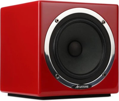 Avantone Pro Active MixCube 5.25 inch Powered Studio Monitor - Red (each)