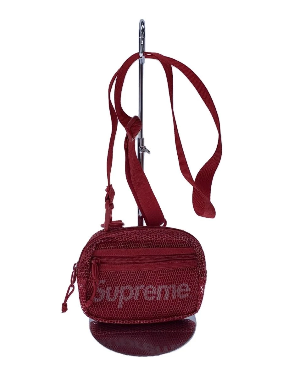 Sac à bandoulière Supreme    Petit sac à bandoulière rouge couleur unie 20SS