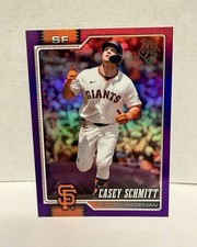 2026 Topps Casey Schmitt - Purple Rainbow Foil #57 - Serial #097/250 - SF Giants