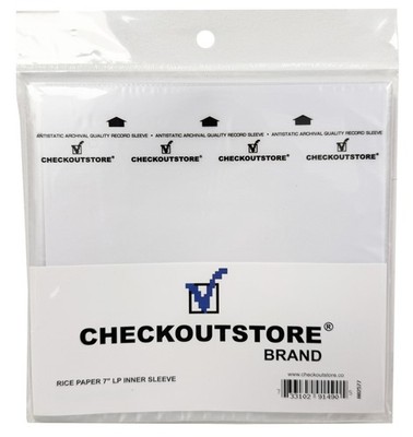 3 Ply Rice Paper Archival Quality Anti Static Record 7'' 45 (Inner Sleeves)