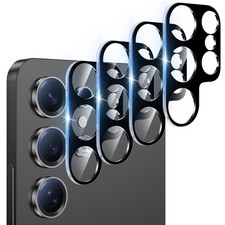 4 Pack Camera Lens Screen Protector for Samsung Galaxy S25 Ultra, 9H Tempered Gl