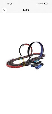 Slot Car Race Set B/O SART Super Loop Sonic & Shadow Slot Car (Approx. 18 Fee...