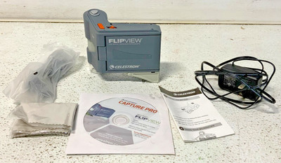 New Celestron FlipView 44314 Handheld Compact Digital Lcd Microscope 5MP 232E