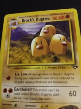 Brock's Dugtrio 22/132 Gym Challenge Regular on eBay