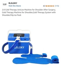 Cold Therapy Unit for Pain Relief,Cold Therapy System with Universal Ice Pack