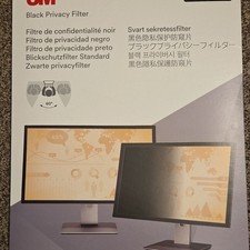 3M Black Privacy Screen Filter Privacy Filter for Screen Display