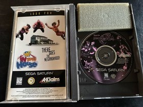 Space Jam (Sega Saturn, 1996) CIB W/ Manual REG card Complete