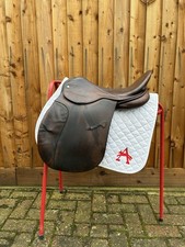 Jeffries Hawk Event 17” Medium Fit Brown Saddle