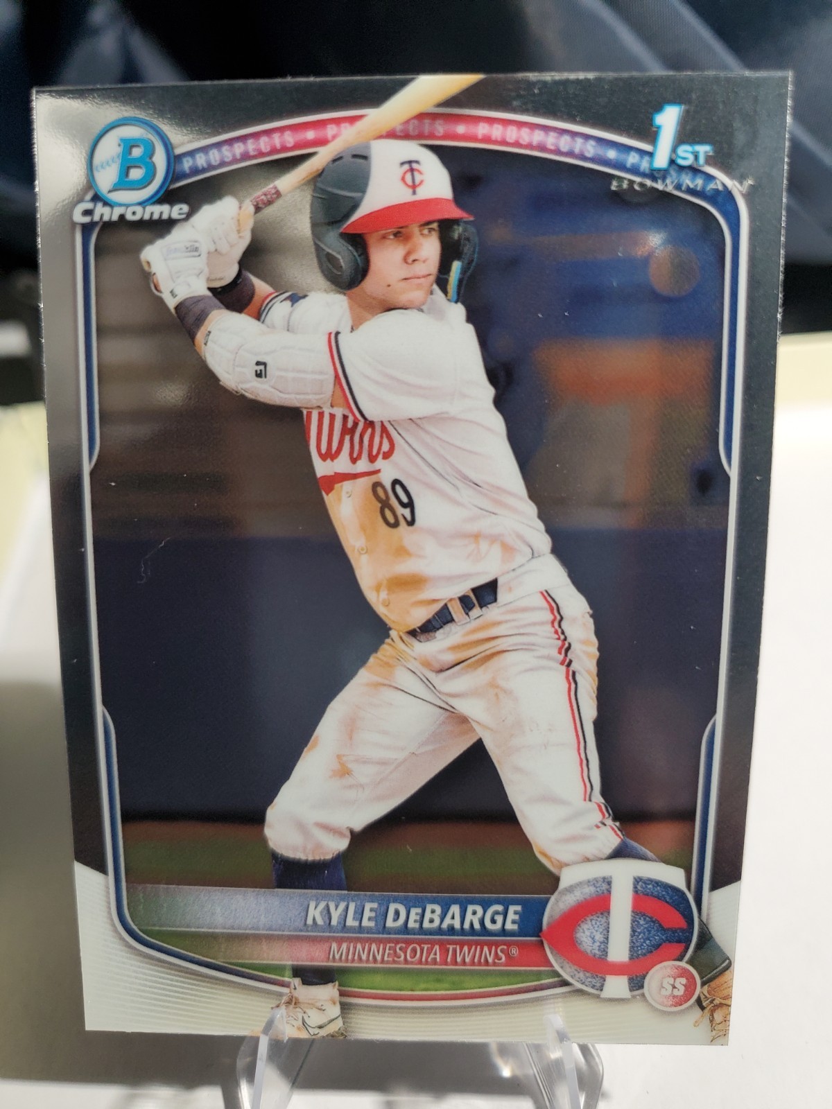 2025 Bowman - Chrome 1st Prospects Kyle DeBarge #BCP-139 (RC)