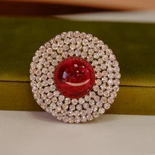 Roger Jean Pierre Round Dress Clip 1950s