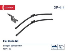 DENSO Wischblatt Beifahrerseitig, Fahrerseitig u.a. für LAND ROVER, VW