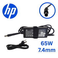 Genuine HP 65W AC Adapter 7.4mm Big Barrel Charger EliteBook ProBook 19.5V 3.33A