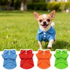 Dog Shirt Comfortable Dog T-Shirt Soft Lightweight Summer Pet Vest Casual Wear