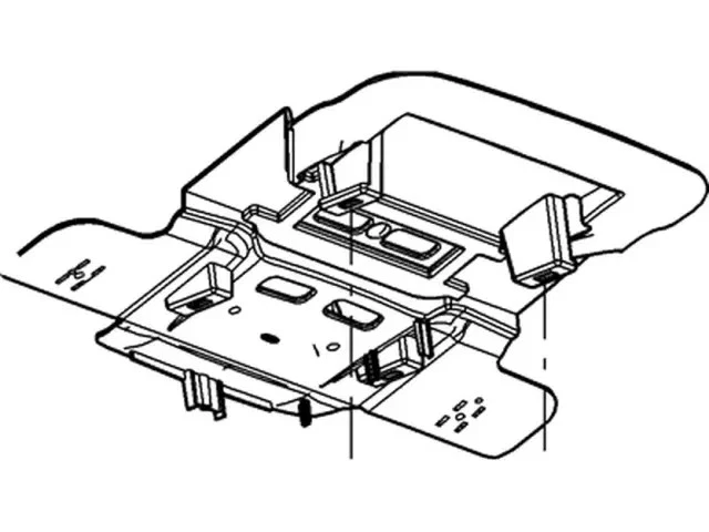 Soporte Original Ford 4W7Z-54519K22-AAA CANTIDAD 1 Foto 3 de 3