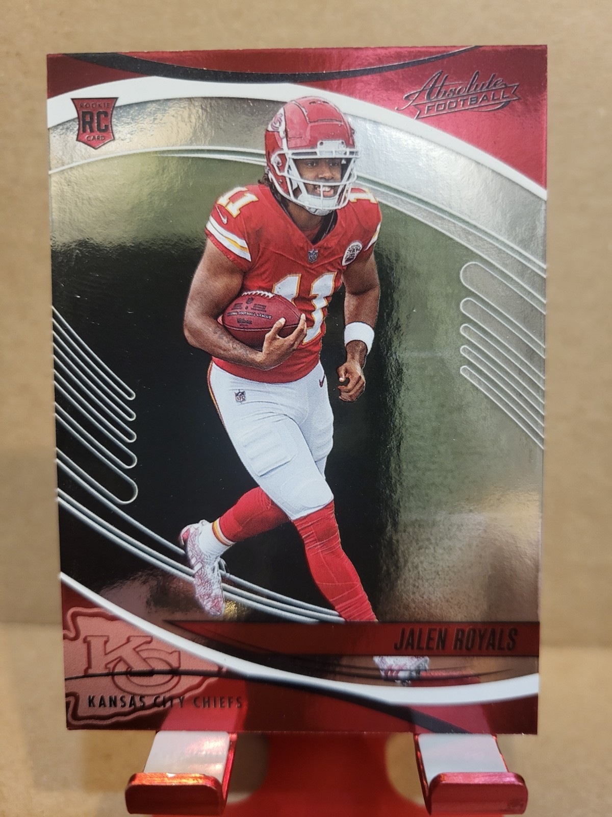 2025 Panini Absolute Jalen Royals #133 Black Foil Rookie