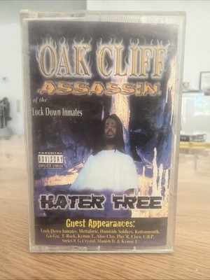 Oak Cliff Assassin Hater Free US OG Hip Hop Tape Midwest Lock Down Inmates