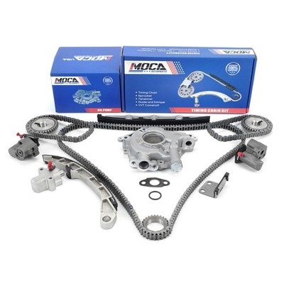 Timing Chain Oil Pump Set for 03-07 Murano 03-06 350Z 03-05 G35 3.5L V6 VQ35DE
